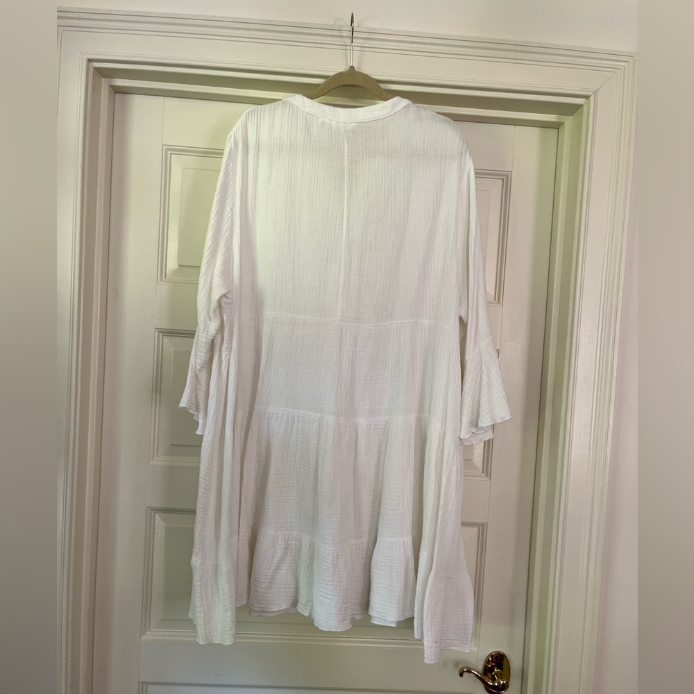 Kuktus White Gauze Dress - XXL - Picture 5 of 5